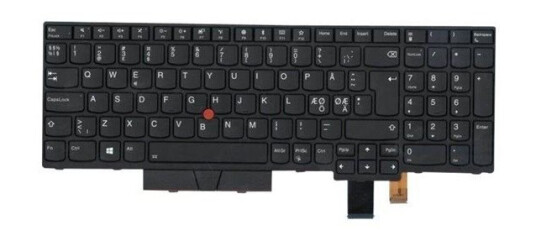 Lenovo Lite-On SN8361BL - Brbart tastatur - til utskifting - Nordisk - Svart Lenovo Lite-On SN8361BL - Brbart tastatur - til utskifting - Nordisk - Svart
