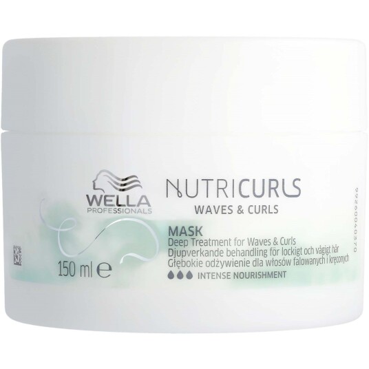 Wella Nutricurls Deep Treatment For Waves & Curls 150ml Wella Nutricurls Deep Treatment For Waves & Curls 150ml