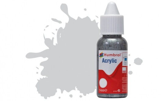 Humbrol Akryl No 64 Light Grey Matt 14ml Dropper Bottle Humbrol Akryl No 64 Light Grey Matt 14ml Dropper Bottle