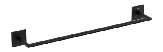 Cosmic Stick håndklestang 45 cm matt svart Sort