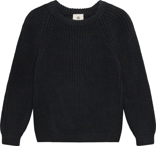 En Fant Pullover Knit KOMBU GREEN 134