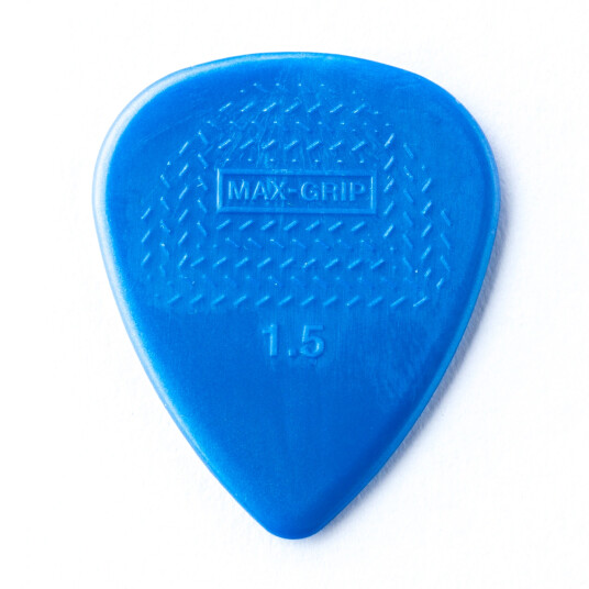 Dunlop Nylon Max-Grip Standard 1.5mm 12 Pick Pack