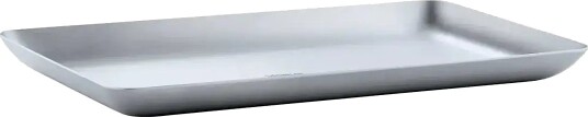 Blomus Tray 13 X 22 Cm Basic Stainless Steel Silver 13X22CM Blomus Tray 13 X 22 Cm Basic Stainless Steel Silver 13X22CM