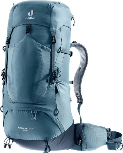 Deuter Men"s Aircontact Lite 50+10 Atlantic/Ink atlantic ink Deuter Men"s Aircontact Lite 50+10 Atlantic/Ink atlantic ink