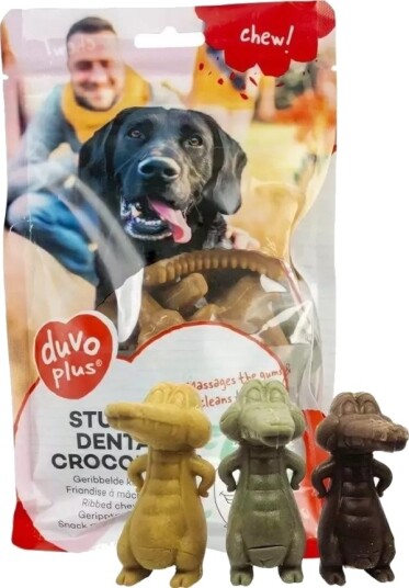 Duvo+ Duvo+ Tannpleiegodteri Til Hund Krokodiller 6.3 Cm 410 G