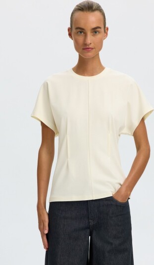 Selected Slwera Ss Top Noos Cream XXL