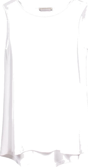 Le Tricot Perugia Dame Topper Hvit S, Le Tricot Perugia Dame Topper Hvit S,