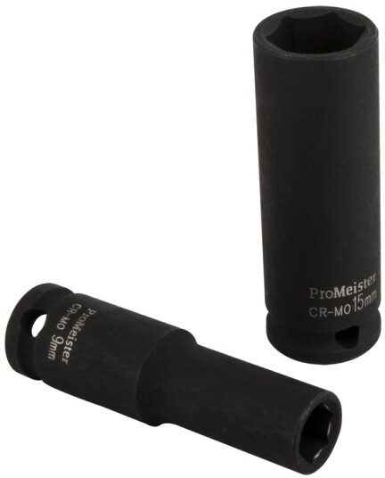 Kraftpipe 1/2 6-kant 16 mm Lang