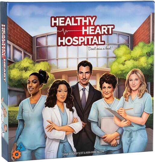 TLAMA Games Tabletop Tycoon Healthy Heart Hospital Brettspill