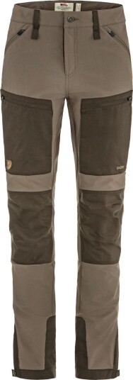 Fjellreven Women"s Keb Agile Trousers Suede Brown dark Olive 36/R