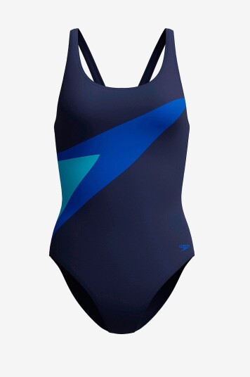 Speedo - Badedrakt Hyperboom Butterfly Back One Piece - Blå