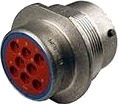Te Connectivity Hd34 18 8Pe Hd30 Sølv Hunkjønn Rett 36,5 Mm 44,5 Mm