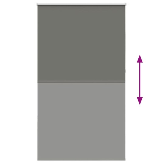 Rullegardin lystette 120x210 cm stoff bredde 116,6 cm polyester 8721158322722