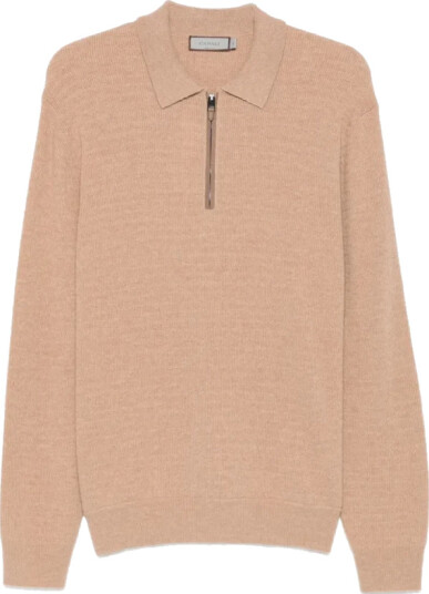 Canali Herre Strikkevarer Beige XL, Canali Herre Strikkevarer Beige XL,