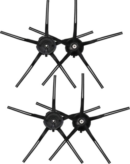 Roborock S7 / T7S / T7S Plus G10 Sidebørste 4stk   Sort