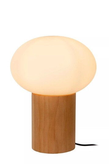Birtle bordlampe 38 cm Tre / Hvit Birtle bordlampe 38 cm Tre / Hvit