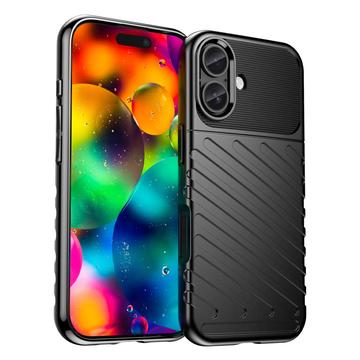 iPhone 17 Thunder Series TPU deksel Svart
