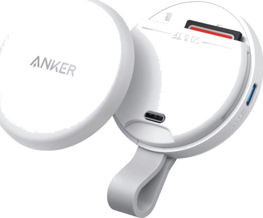 Anker Maggo - Kortleser - 3-I-1 (Microsd, Microsdhc, Microsdxc, Rs-Mmc, Sd 3.0 Uhs-I, Sd 4.0 Uhs-Ii, Sd, Sdhc, Sdxc) - Usb-C