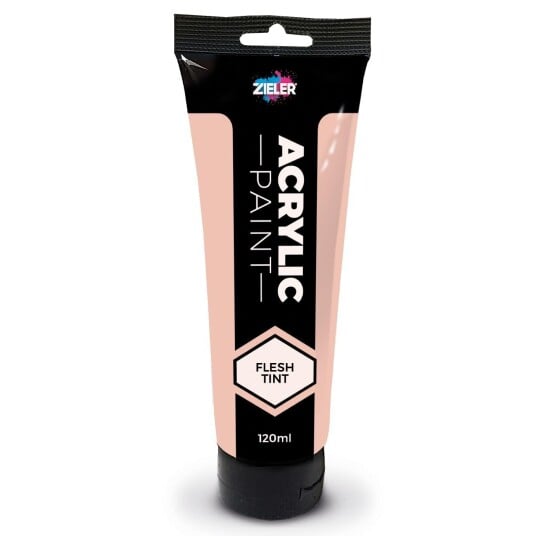 Zieler Premium Akrylmaling 120 Ml Hudfarge