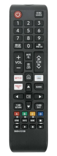 Universal fjernkontroll Netflix BN59 01315B for Samsung TV LED