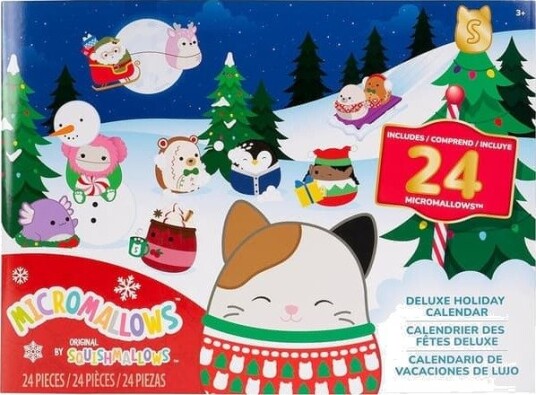 Micromallows Squishmallows 24 dagers julekalender gi barn gaver