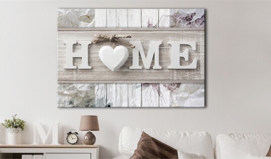 Tavle Home: Spring House 90X60 Artgeist sp. z o. o.