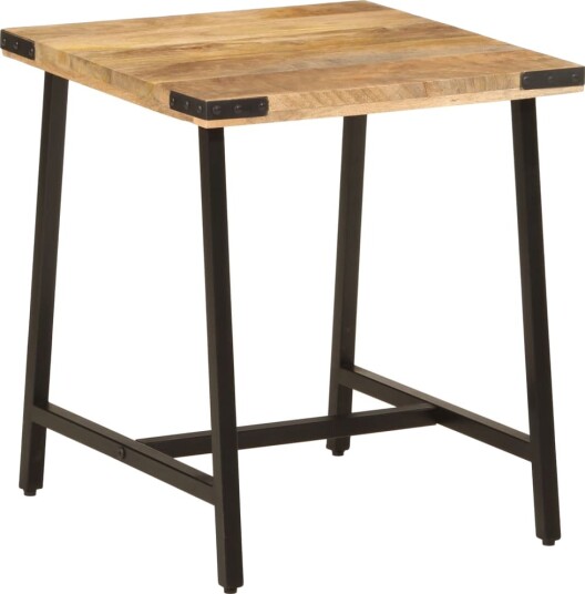 Sidebord 45x45x50 cm heltre mango og jern 8721012160910