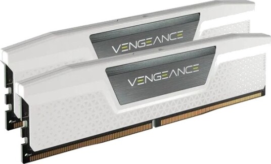 Corsair Vengeance DDR5-6000 32 GB CL38 2x16 GB AMD EXPO Intel XMP Hvit CMK32GX5M2D6000Z38W