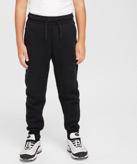 Nike Joggebukse Nsw Tech Fleece   Svart Barn størrelse XS: 122 128 cm