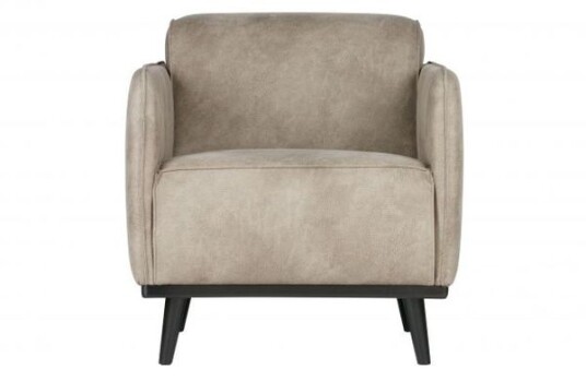 BePureHome Statement Lenestol m/kunststoff - Elephant Skinn Unoliving