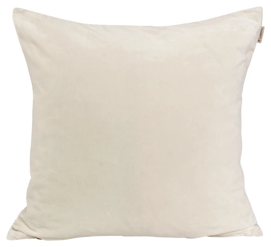 Lama putetrekk fløyel kant 50x50 Offwhite Lama putetrekk fløyel kant 50x50 Offwhite