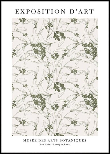 Botanical Plakat Plakat / 70x100cm Botanical Plakat Plakat / 70x100cm