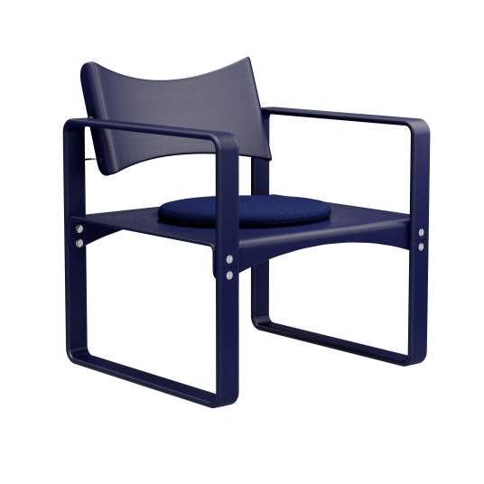 Verpan Series 270 F Lenestol Klein Blue Verpan Series 270 F Lenestol Klein Blue