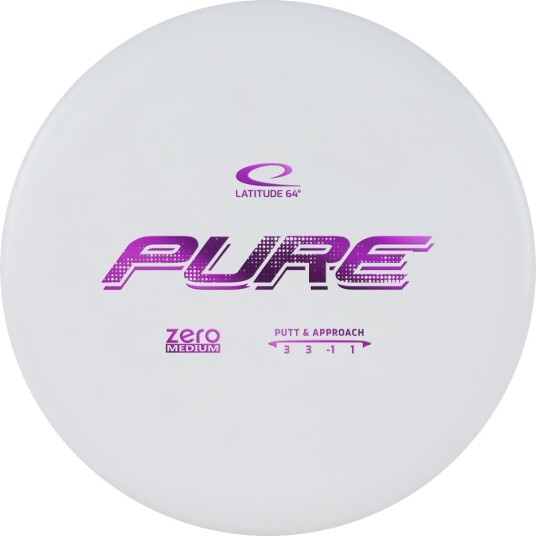 Latitude 64 Zero Medium Putter Pure, 173+ White