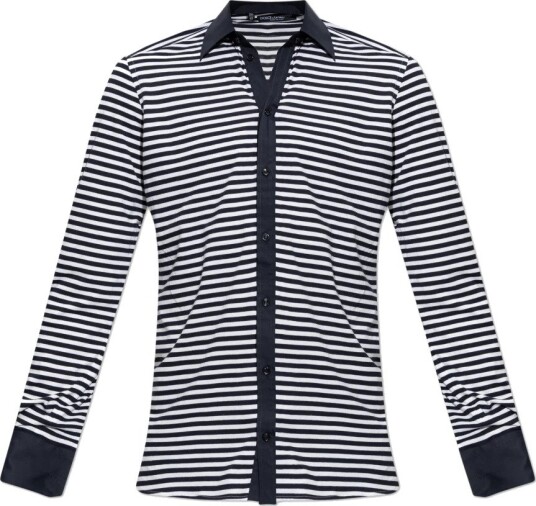 Dolce & Gabbana Herre Skjorter Blå 2XL, Dolce & Gabbana Herre Skjorter Blå 2XL,