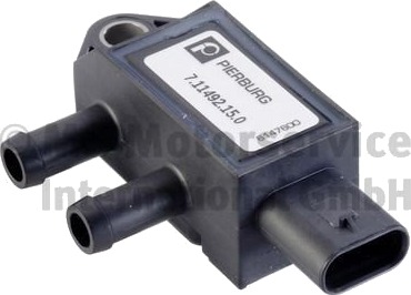 Sensor, avgasstrykk PIERBURG 7.11492.15.0