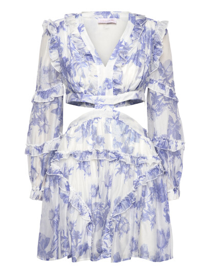 Love Lolina Kelly Mini Dress White L Love Lolina Kelly Mini Dress White L