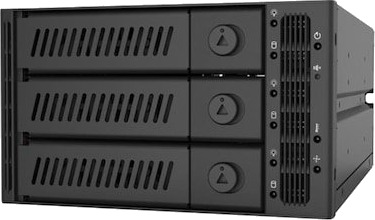 Chieftec CMR-2131 SAS Harddisk Kabinett med Hot-Swap og 3 Brønner Svart Chieftec CMR-2131 SAS Harddisk Kabinett med Hot-Swap og 3 Brønner Svart
