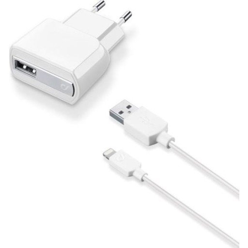 CellularLine 10W Lightning-lader til iPhone Hvit Mobillader