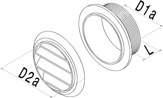 Luftkanal WEBASTO 9012294A