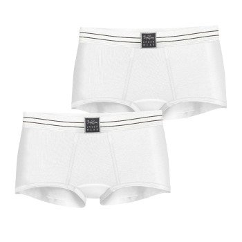 Björn Borg Truser 2P Original Boxer Shorts Hvit bomull X-Small Dame Björn Borg Truser 2P Original Boxer Shorts Hvit bomull X-Small Dame