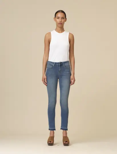 IVY Copenhagen Ivy-Alexa Ankle Original Denim - Blue - 25 x 30