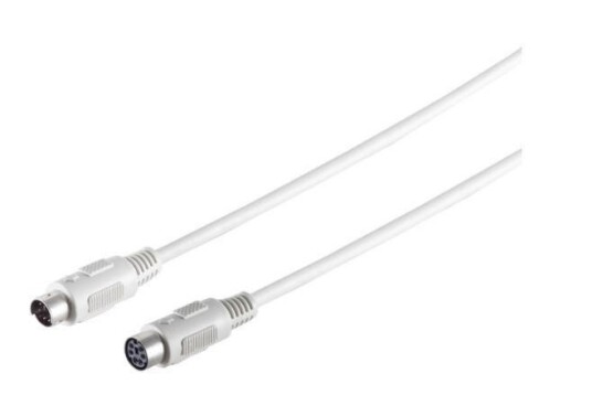 Microconnect PS/2 Forlengelseskabel 1,8 m Beige