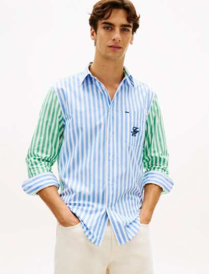 Tommy Hilfiger Papertouch Fun Classic Fit Shirt Multi/patterned L Tommy Hilfiger Papertouch Fun Classic Fit Shirt Multi/patterned L
