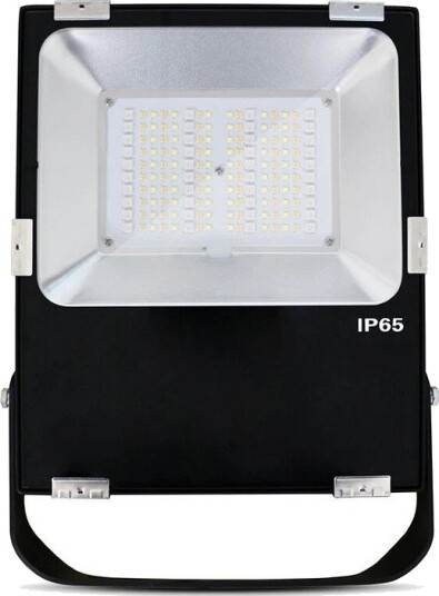50W LED lyskaster   IP65 sort 4000K