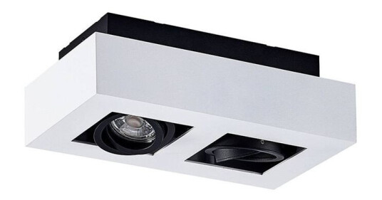 Arcchio Vince taklampe, 25 x 14 cm i hvit