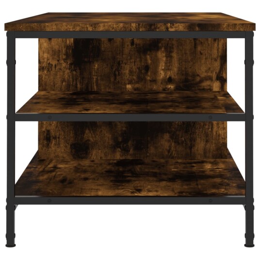 Salongbord røkt eik 100x50x45 cm konstruert tre 8721012124677 Salongbord røkt eik 100x50x45 cm konstruert tre 8721012124677