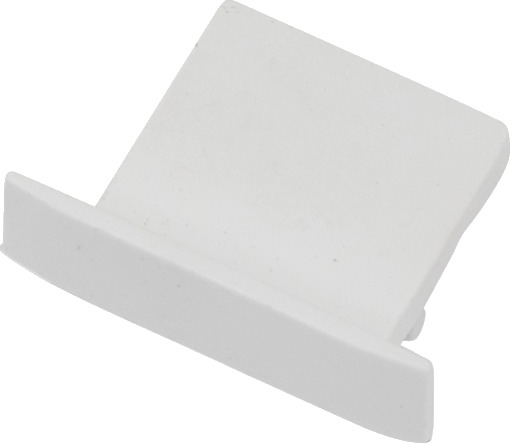Ansell Lighting endestykke uten hull 15x20 mm hvit