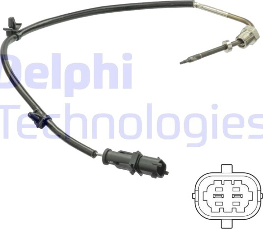 Sensor, eksostemperatur DELPHI TS30233