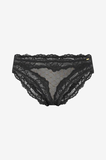 Dorina Truser Origins shimmer Dot Svart